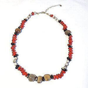 Vintage seed bean necklace